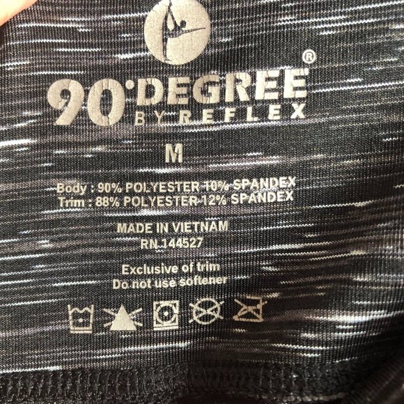 90 Degree by Reflex 3/4 Length Leggings - Picture 3 of 7